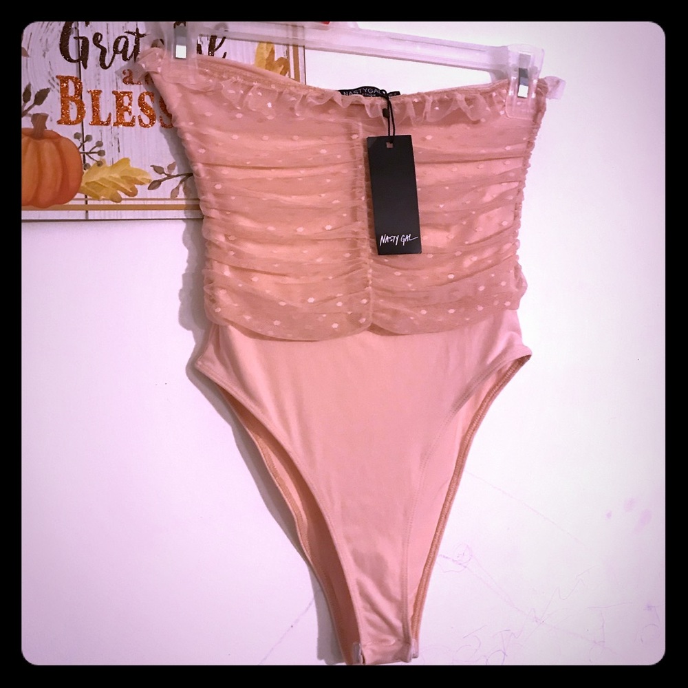 Nasty Gal Strapless Bodysuite